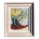 Framed painting