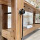 Solid wood carpenter's workbench