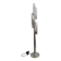 Iconic floor lamp by Gaetano Sciolari, chrome, 1970s - Space Age vintage