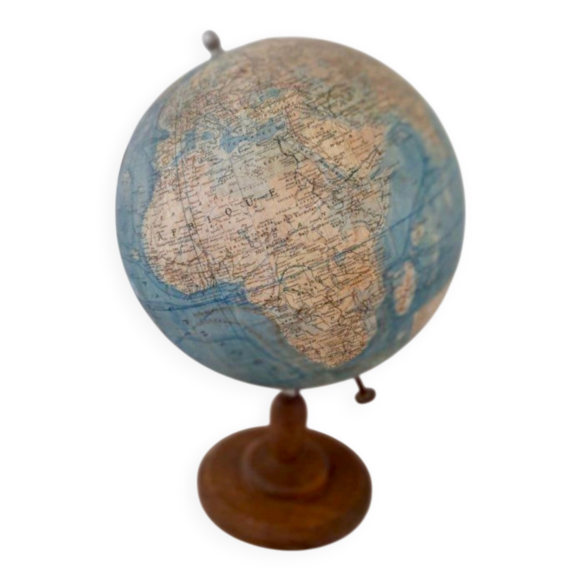 Ancient terrestrial globe - j. forêt girard