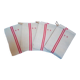 4 torchons anciens monogrammes