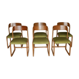 6 chairs slebaumann of the years 60