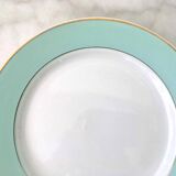 Set 12 plates fine earthenware Lunéville Meudon