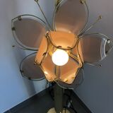 Lotus flower floor lamp