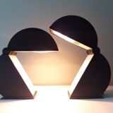 Pair of Italian Disco table lamps by Bertorelle