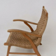 Rope cord rush armchair by Bas van Pelt for Vroom & Dreesman, ca 1950s