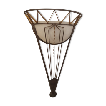 Art Deco wall lamp, 70X44cm