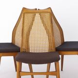 3 Vintage Chairs 1960s Germany by Wilhelm Benze