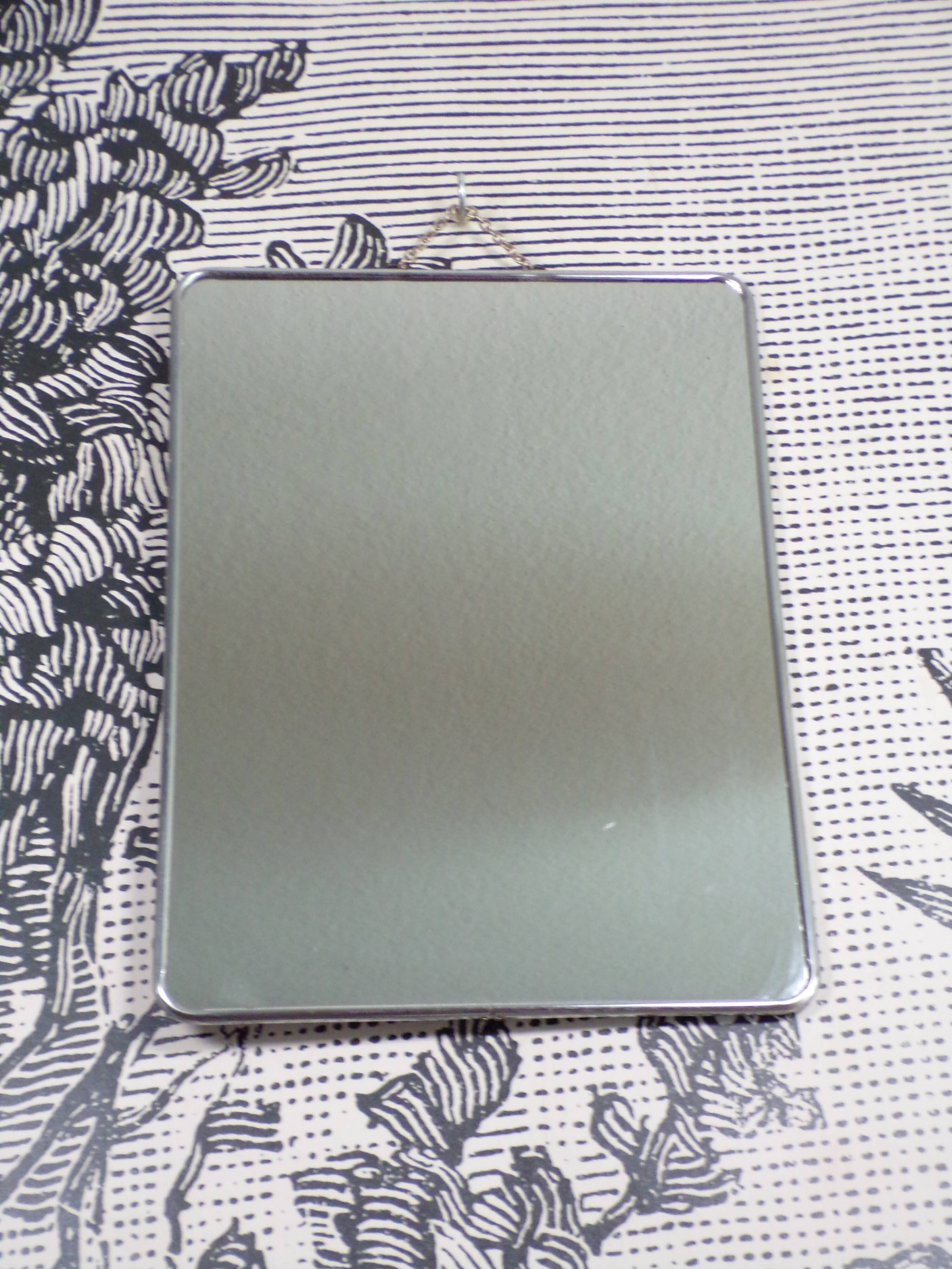 Wall-mounted barber mirror 29X40cm