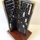 Ancien Boulier Traditionnel Chinois Abacus "Suanpan" 1940-1950 Vintage