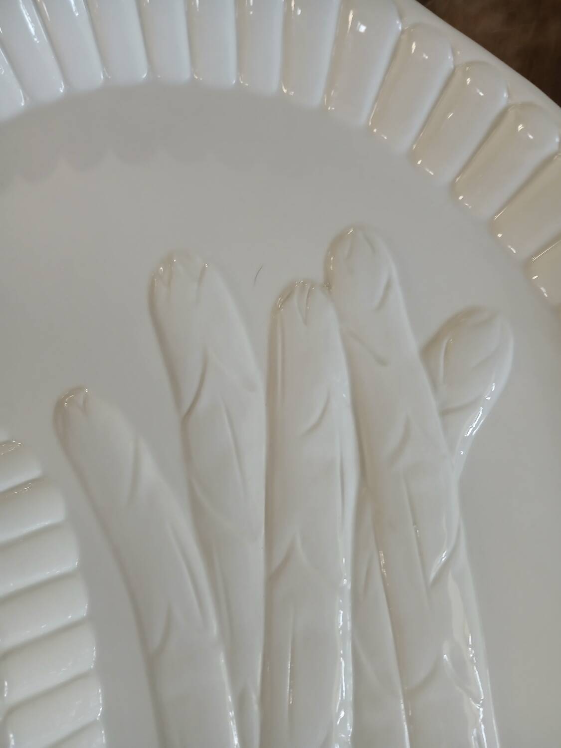 Large vintage earthenware dish