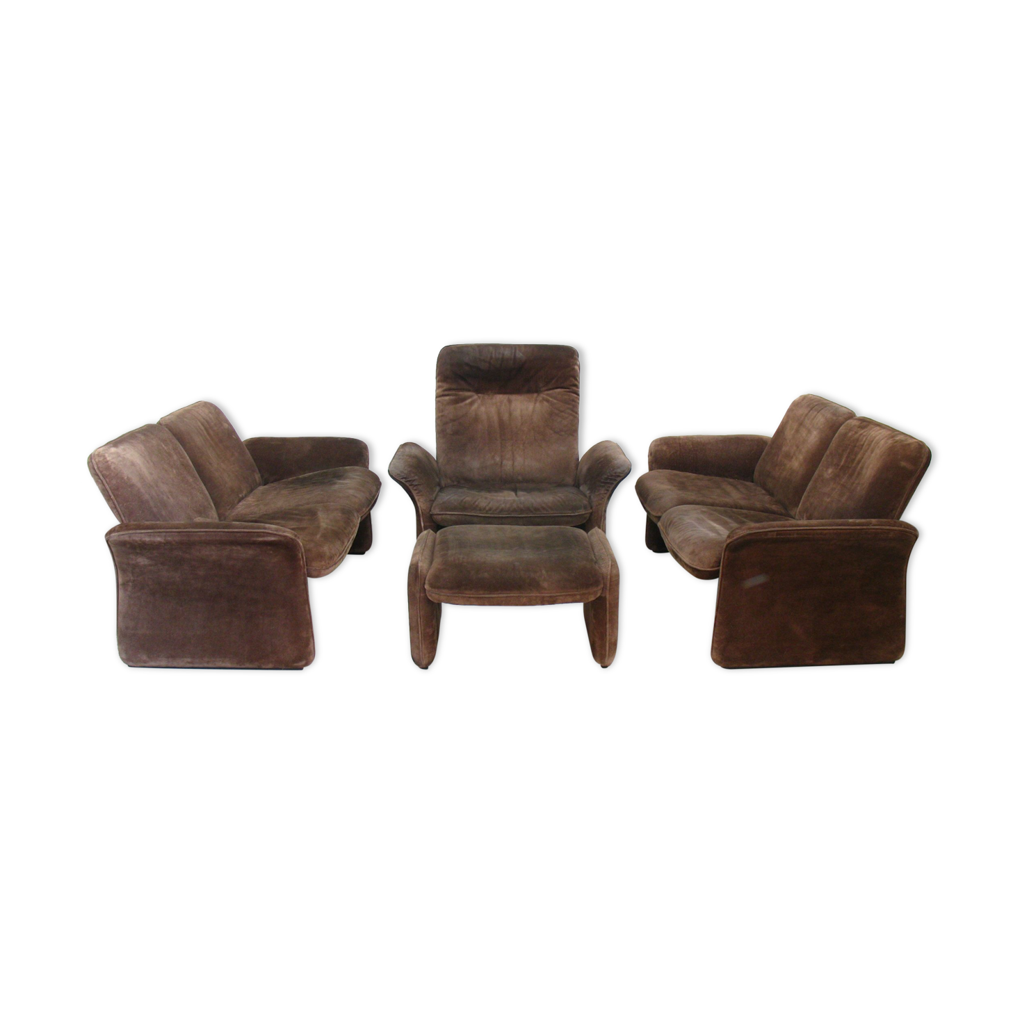 DS50 Sofa Set from de Sede, 1970s, Set of 4