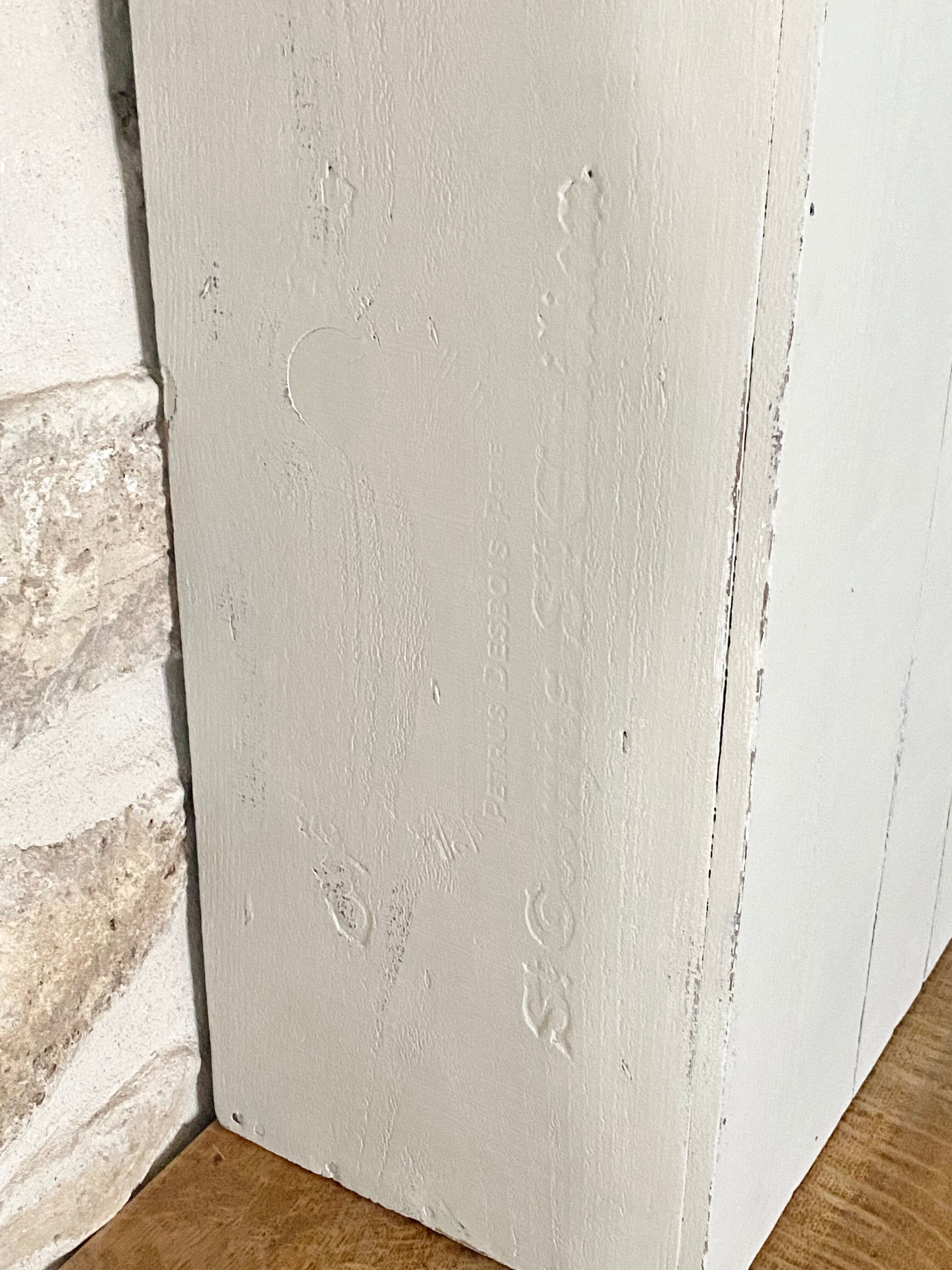 Wooden shelf
