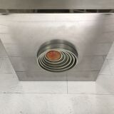 Angelo Brotto wall lamp sculpture, model quasar for esperia, 1970.