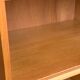 Rattan wardrobe with tapered legs from the 1960s.
