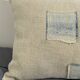 Coussin en toile ancienne style Kilim