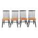 4 Vintage Chairs - Restored