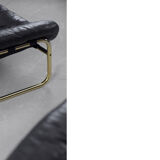 Scandinavian leather sofa by John-Bertil Häggström for Swed-Form, 1970s