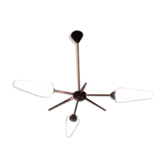 Lustre 3 lampes vintage