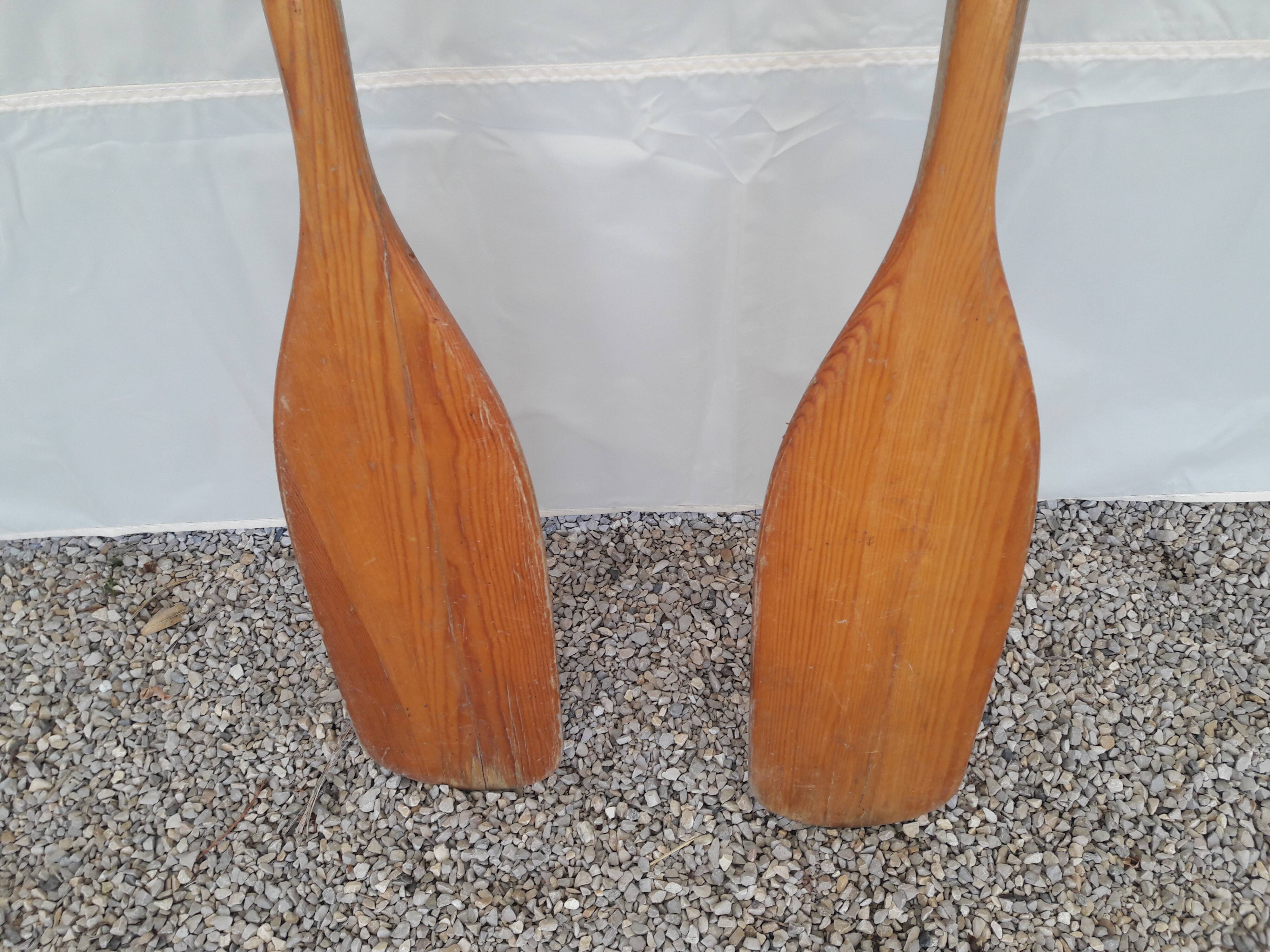 Two paddles