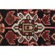 1970s Vintage Turkish Oushak Handmade Wool Cotton Red Runner Rug 101x305