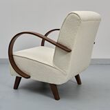Type C Loop Armchairs attributed to Jindřich Halabala, 1930s, Set of 2