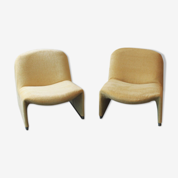 Pair of Alky armchairs by Giancarlo Piretti for Castelli, 1969.