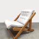 Chaise longue pliante vintage Kon Tiki Gillis Lundgren Ikea