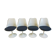 4 Tulip chairs by Saarinen
