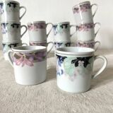 80s Mismatched Coffee Mugs