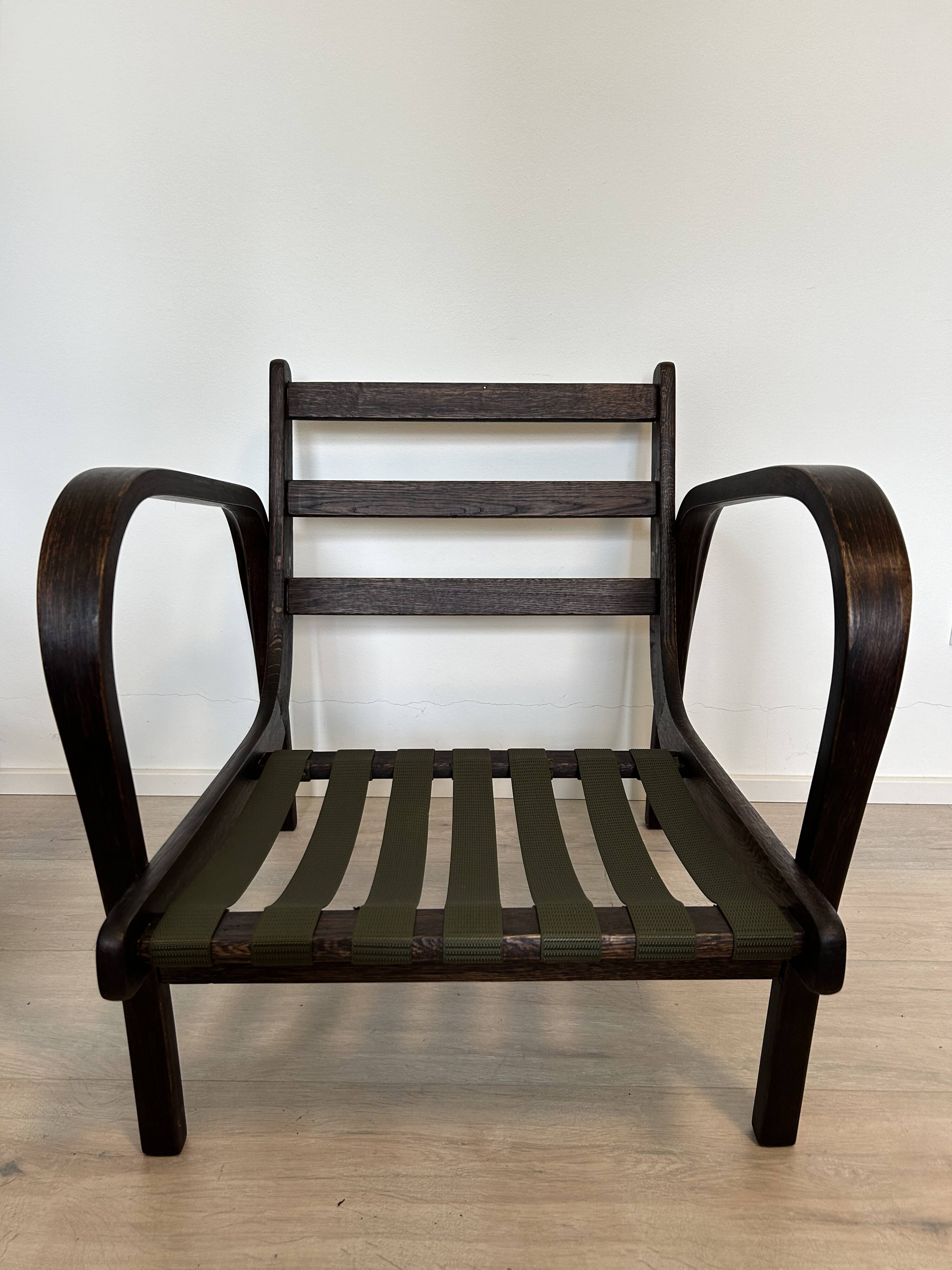 Vintage Lounge Armchair by Kropacek&Kozelka for Interior Prague, 1960’s