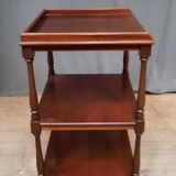 Side table with 3 trays