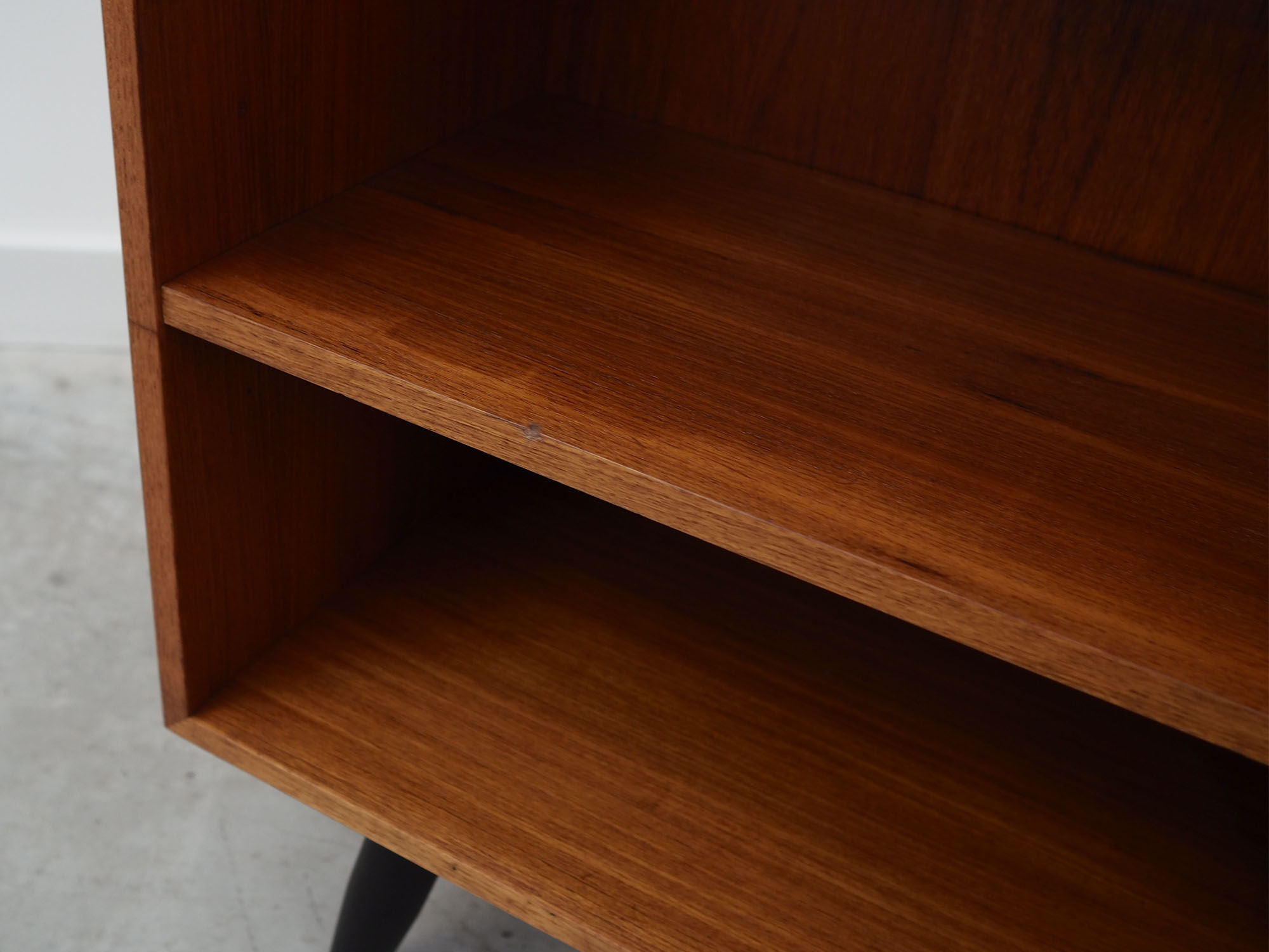 Teak bookcase, Danish design, 1970s, manufactured by Domino Møbler