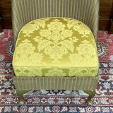 Lloyd Loom heater of the 1930s - redone seat