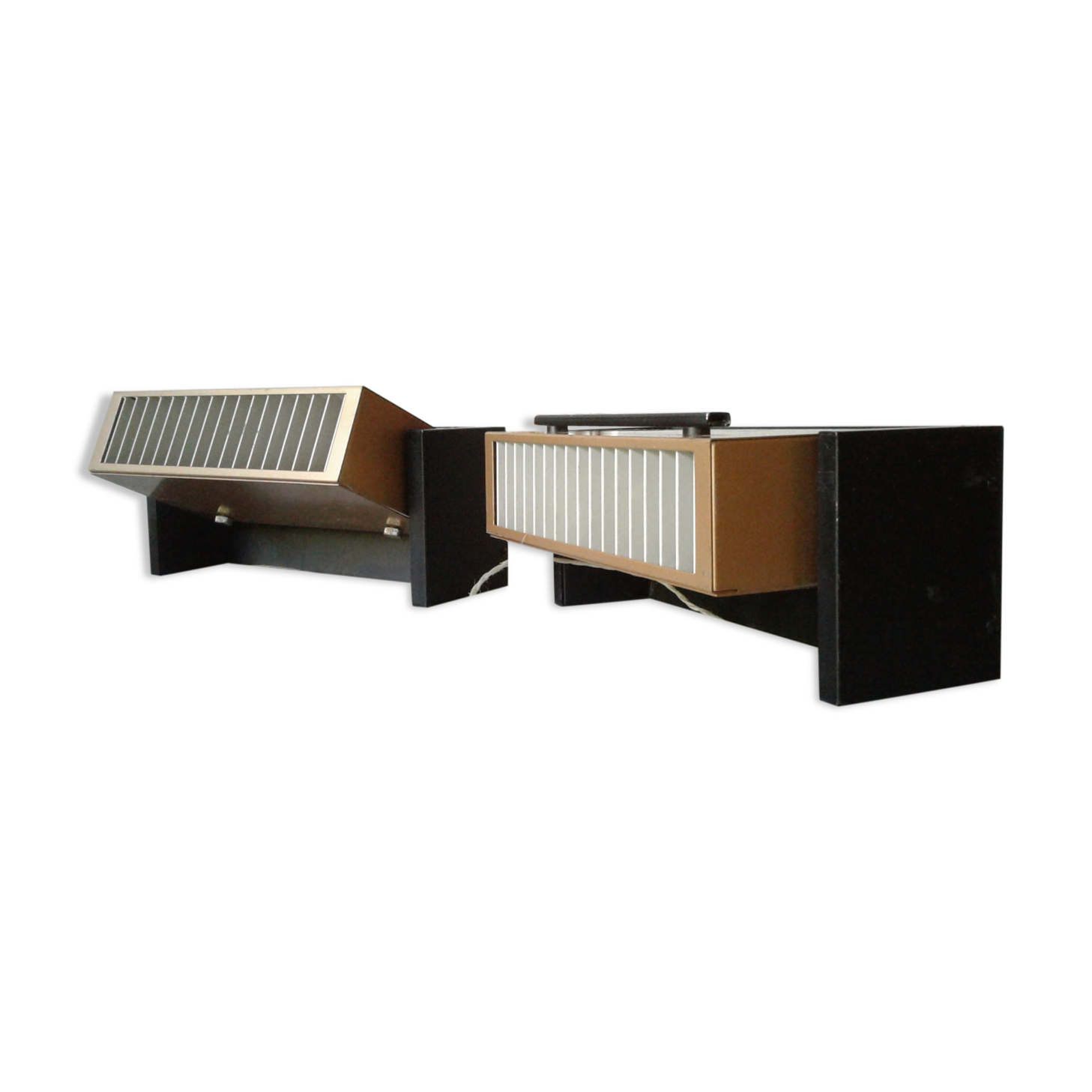 Pair of orientable wall sconces from the 50s