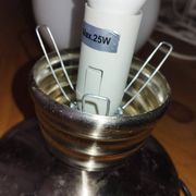 Vintage Pop Art desk lamp, designer table lamp
