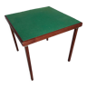 Table de jeu meblutil pliante bois & tapis vert