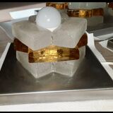 Albano Poli by Poliarte, large 4-light wall sconce, Italy 1970