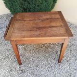 Table in oak and mahogany