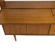 Vintage teak wall cabinet bookcase workplace Danish Design 60's