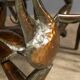 Unusual metal scorpion shaped coffee table c.1970
