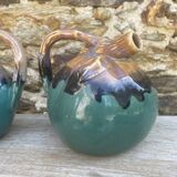 Alpho ceramic apple bottles from the 60s-70s.