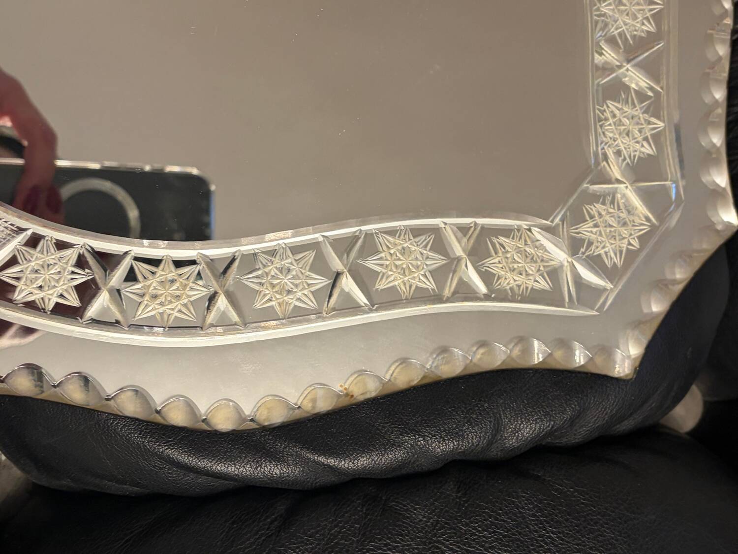 Art Deco Venetian mirror