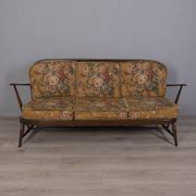 CANAPÉ EN BOIS VINTAGE DES ANNÉES 1960, DESIGNÉ PAR L. ERCOLANI POUR ERCOL