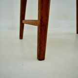 1940s, Jan Vanek Sculptural Oak Stool or Ottoman, Czechoslovakia