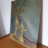 Oil on panel