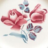 Set 5 Digoin dessert plates