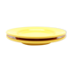 Set of 2 yellow ceramic plates
