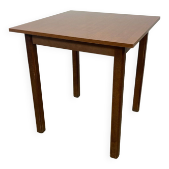 Table vintage carrée en bois France