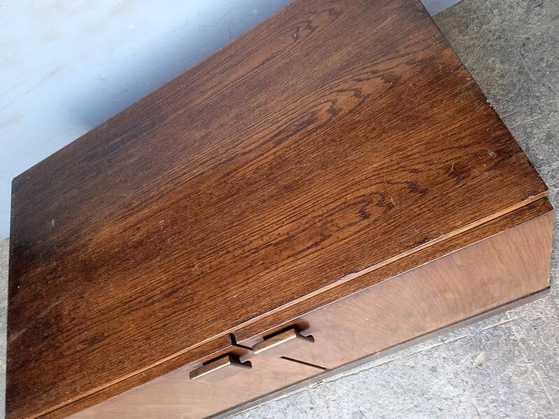 Vintage low sideboard chest of drawers TV design 1960/70s